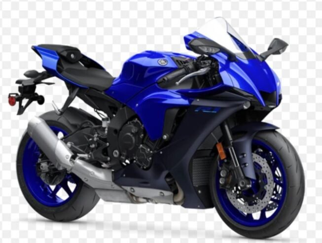 Blue Heavy Bike