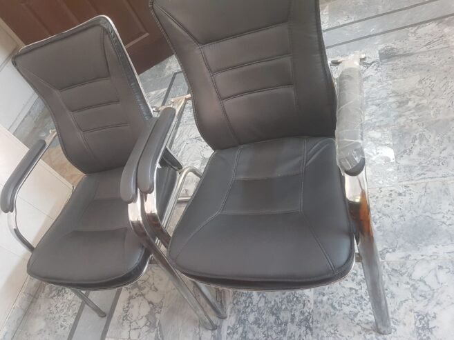 Black &silver chairs