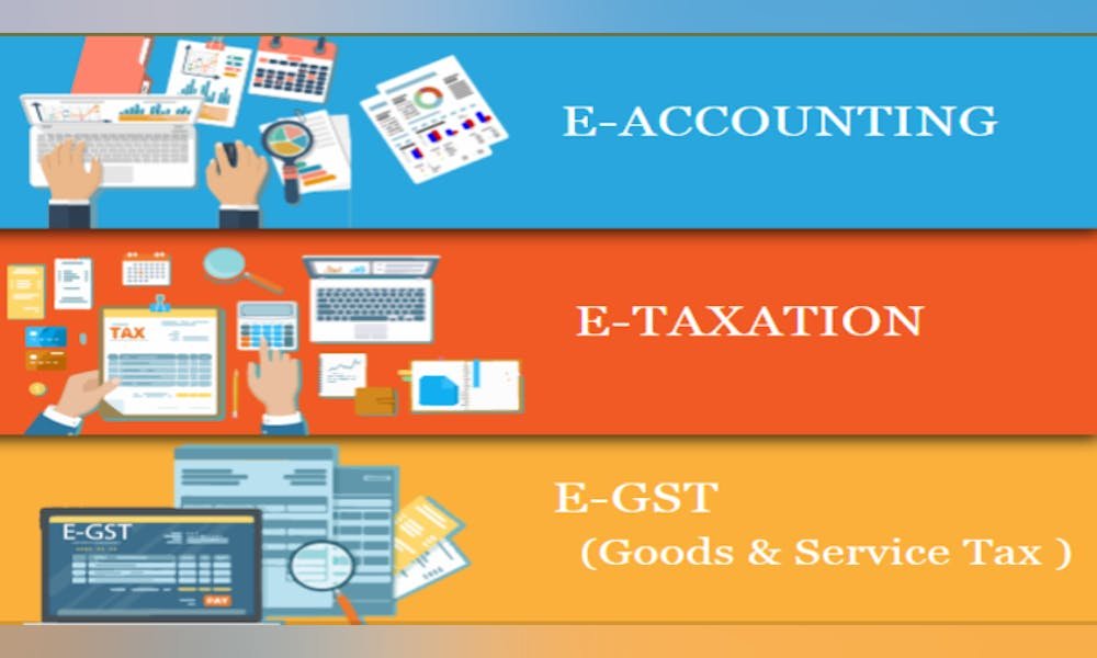 Accounting Course with real SAP Finance software, Best Income Tax and GST Course in Delhi by “SLA Consultants”