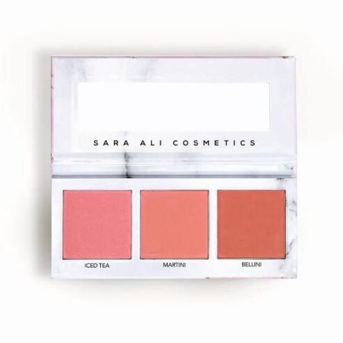 Blush on peach