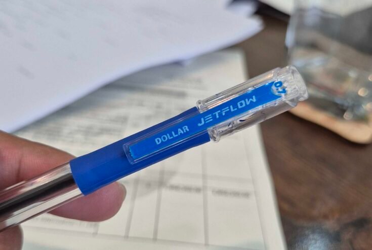 Dollar Jet Flow Pen