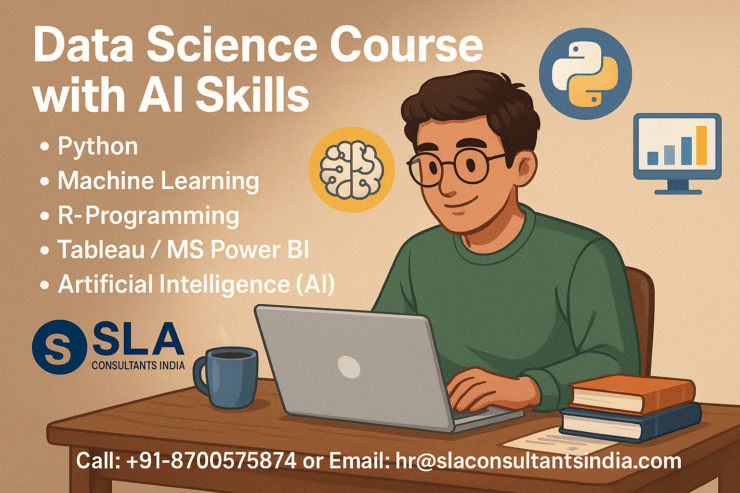 Python Data Science Course in Delhi (6 Months), Update with AI Skills for 2026, by SLA Consultants Noida,