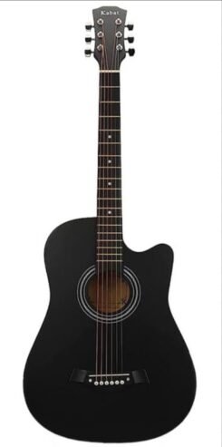 Black guitar