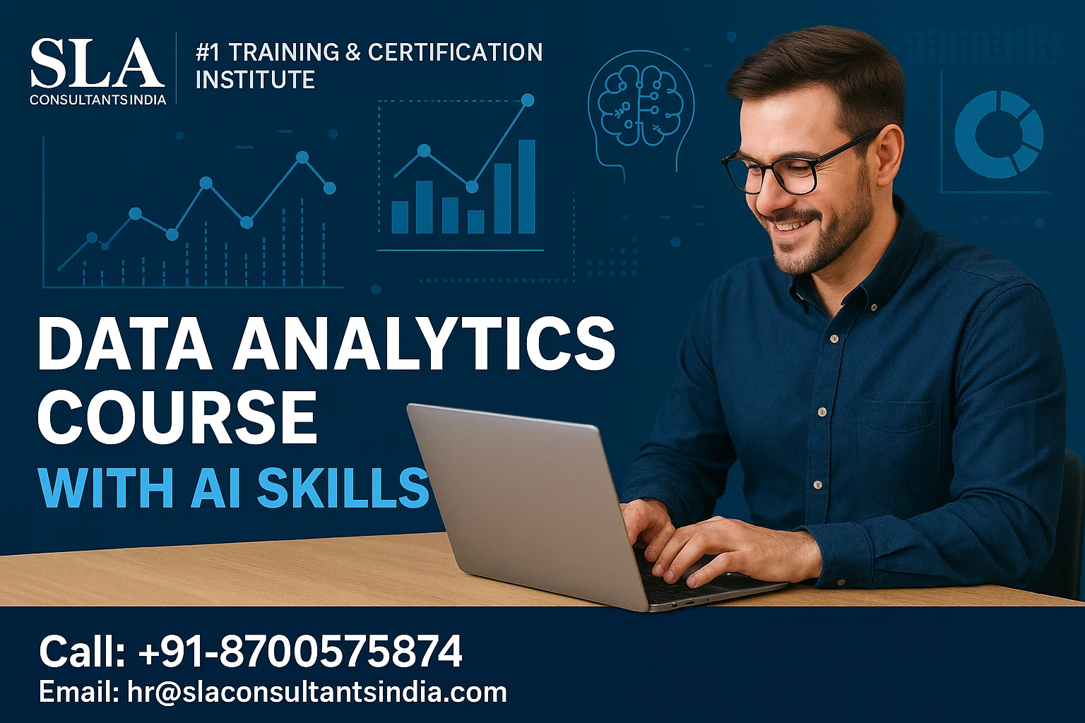 Data Analyst Course in Noida, Sector 100, Free Data Science with AI by SLA Consultants Noida, Update Skills for 2026 Jobs, “Best Institute in Noida”