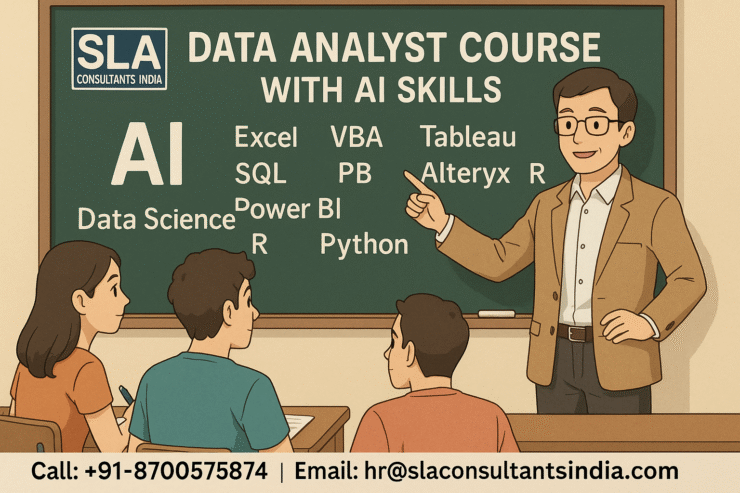 2 Free Demo Classes for Updated Data Analytics Course with AI in Noida by “SLA Consultants Noida”