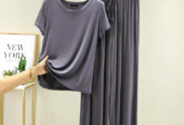 Sleepwear Short Sleeve Casual Nightwear