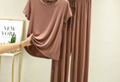 Sleepwear Short Sleeve Casual Nightwear