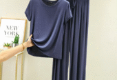 Sleepwear Short Sleeve Casual Nightwear