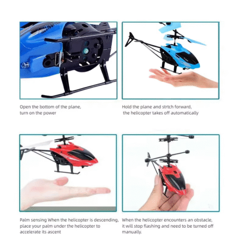 RC Helicopters Drone Children Toys