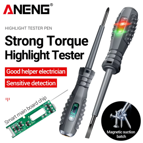 Neon Bulb Indicator Meter Electric Pen