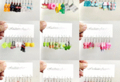 Earrings Art Sweet and Cute