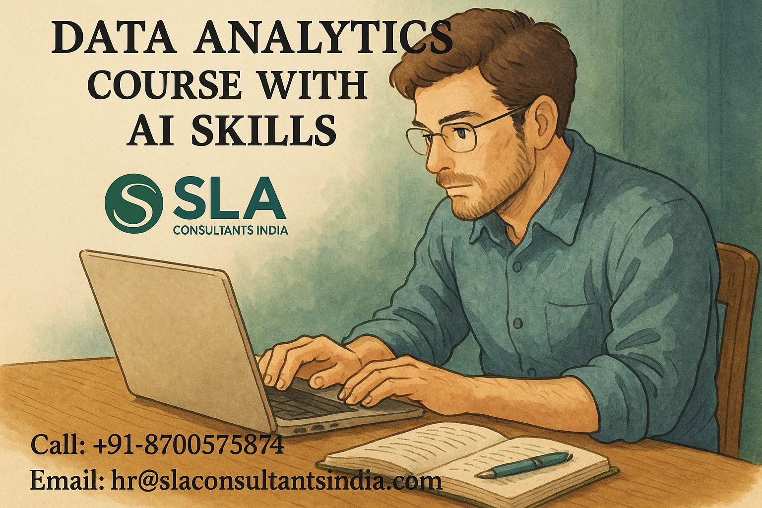 Data Analytics Course in Delhi with Free Python+Power BI by SLA Institute in Delhi, NCR, Operations Banking Analyst Certification [100% Placement, Learn New Skill of ’26] get HCL Data Science Professional Training,​