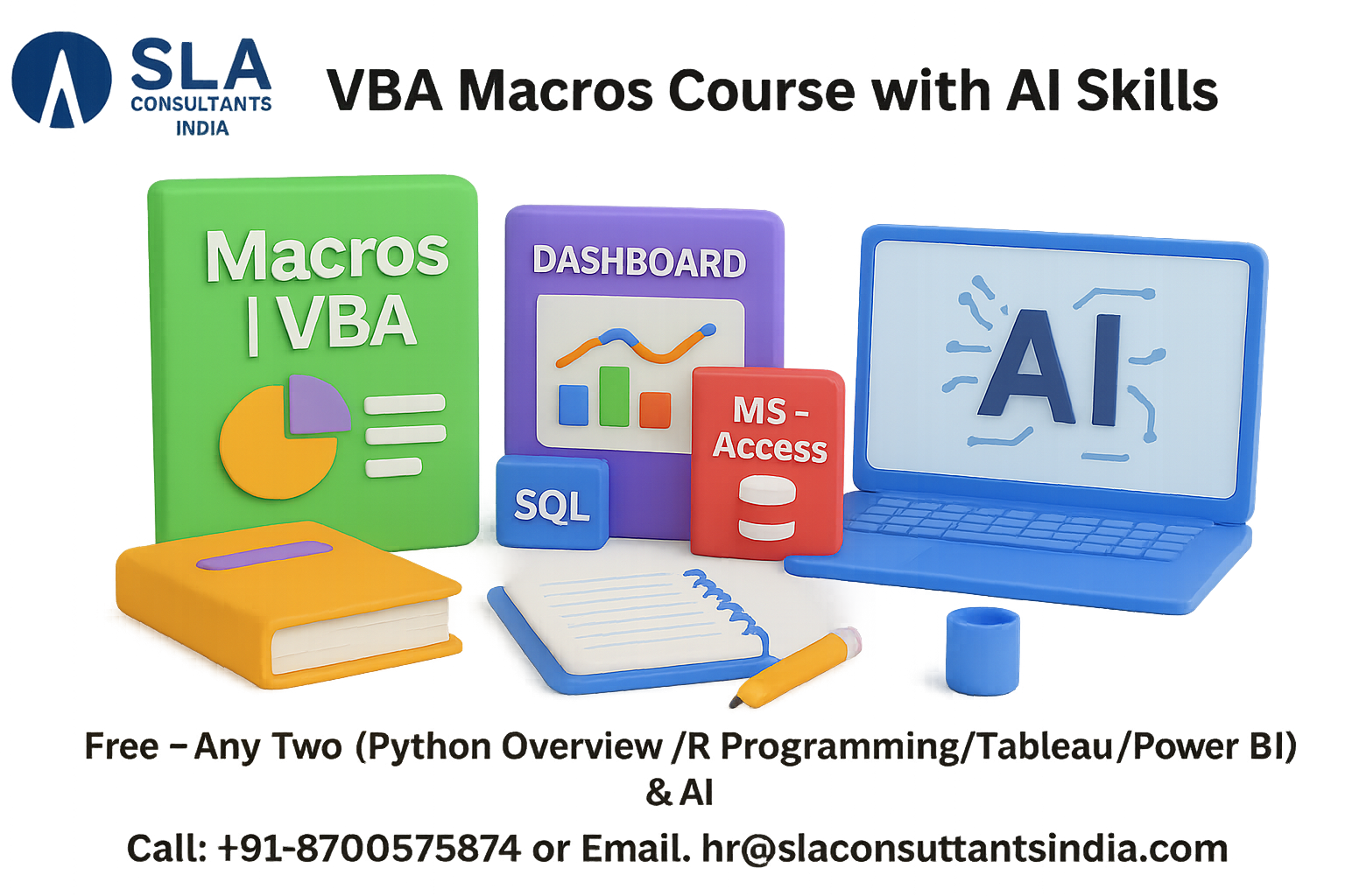 Microsoft VBA Macros Training Course in Delhi, 100% Placement[2026] – MIS Certification, SLA Analytics and Data Science Institute,