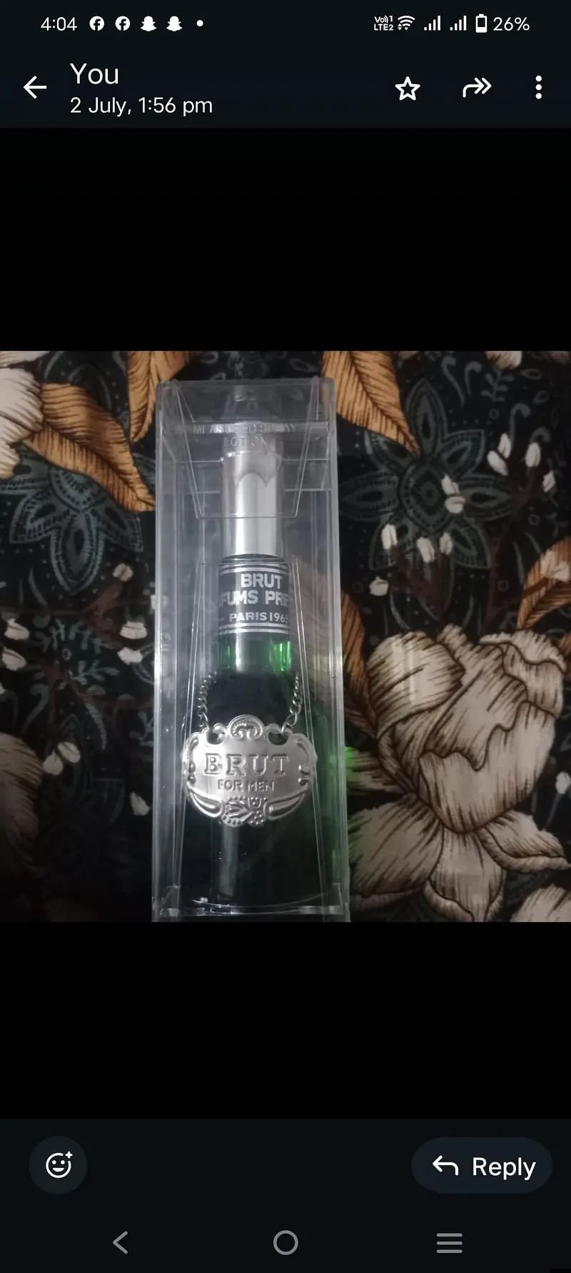 Brut perfume made in uk