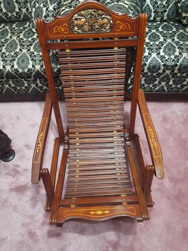 Wooden easy chair for sale