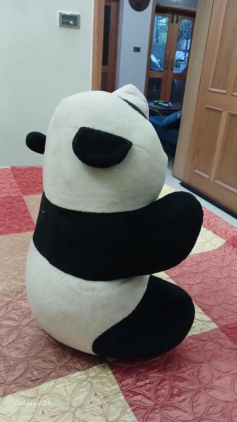 Panda fluffy toy