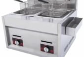 12 Liter Double Tank Gas Deep Fryer Perfect for Commercial Use