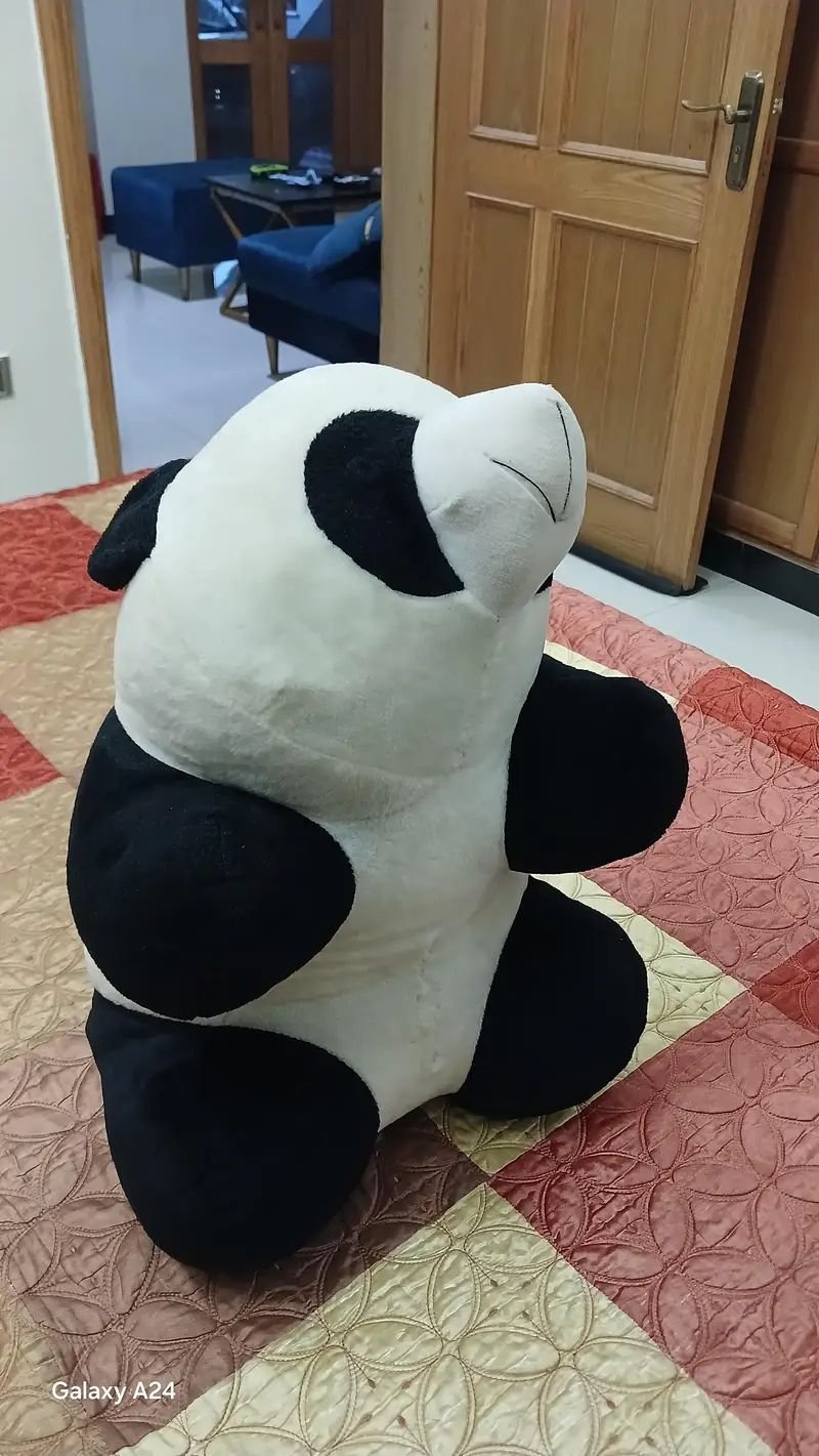 Panda fluffy toy