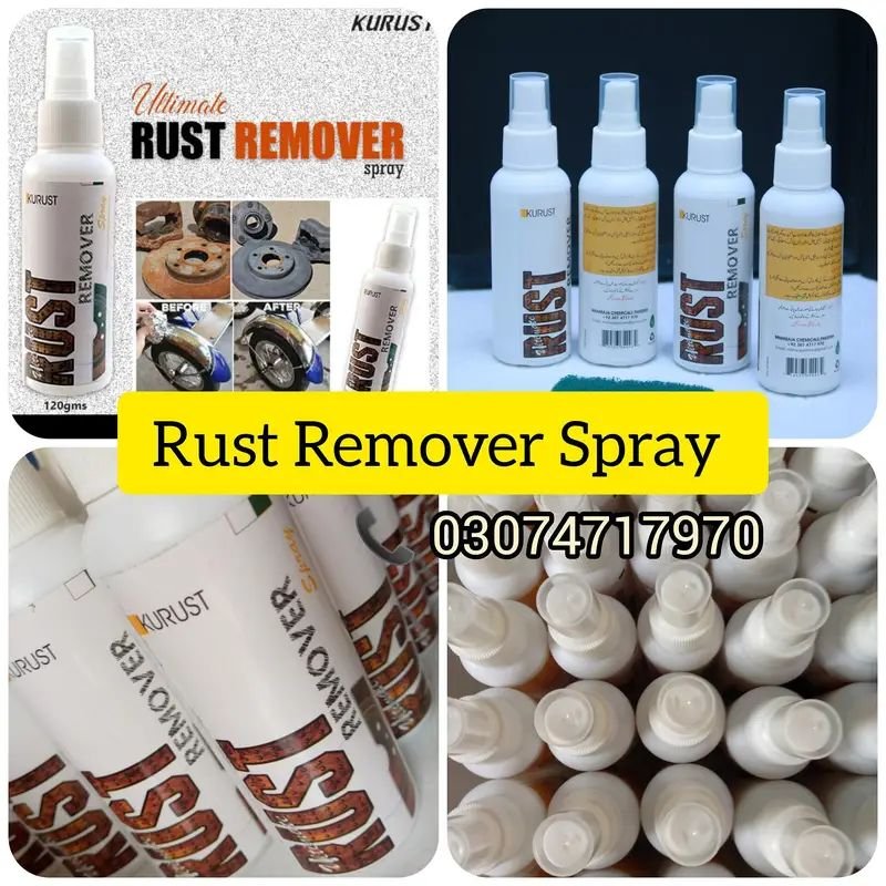 Bike rust remover spray