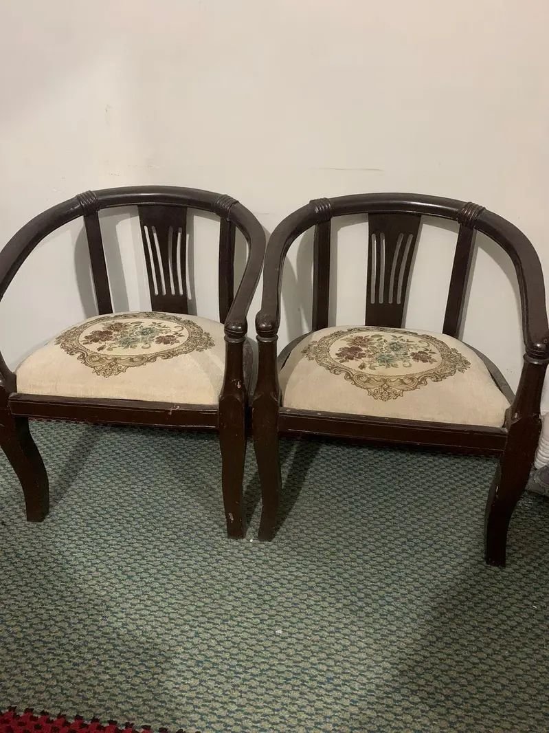 2 beautiful chinese chairs
