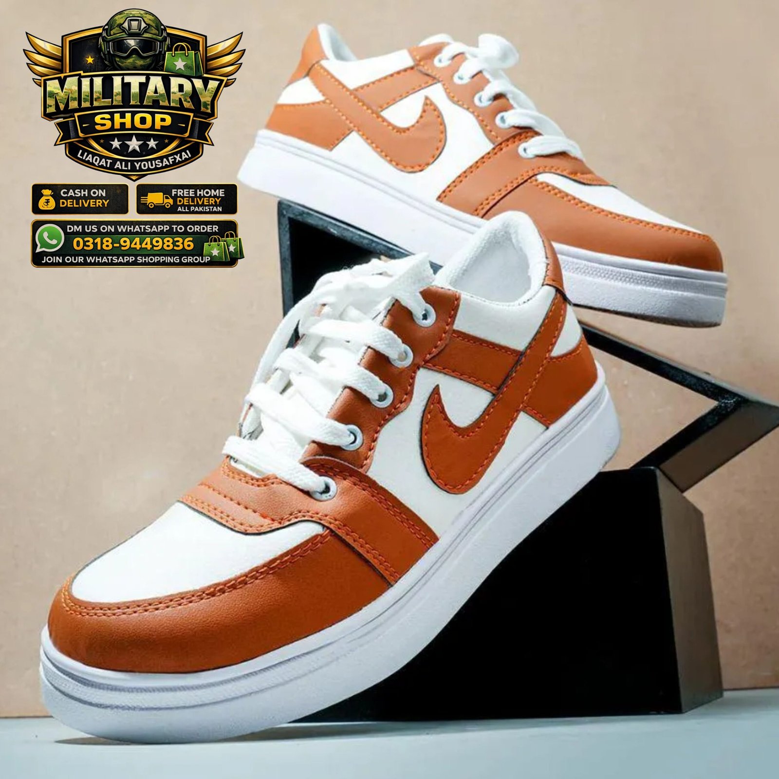 Men’s Rexine Fancy Sneakers [ JRD Mustard ]