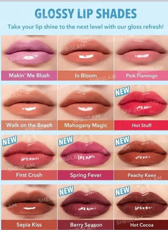 Sheglam lipstick.