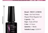 Cat eye nail gel