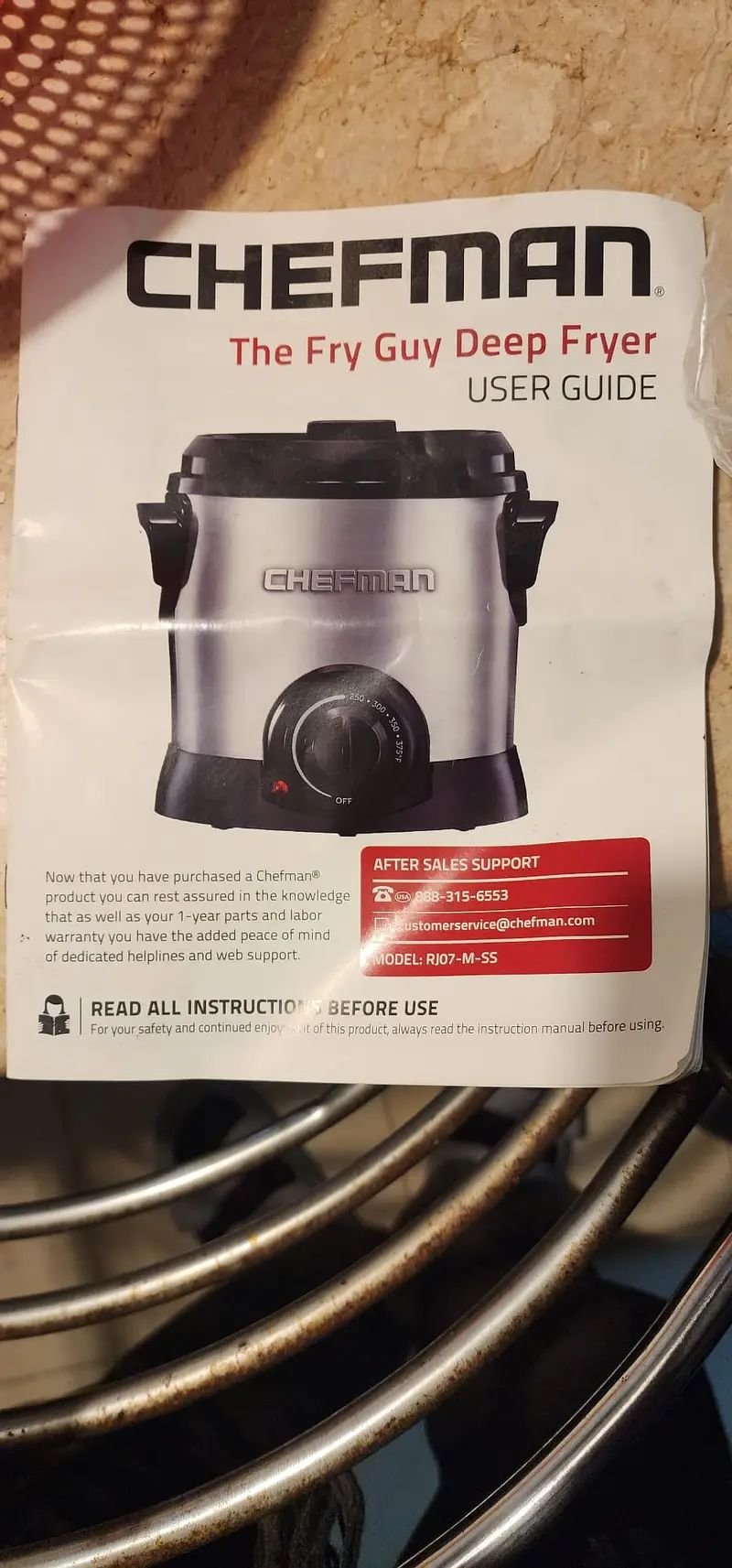 Chefman Fry Guy Deep Fryer