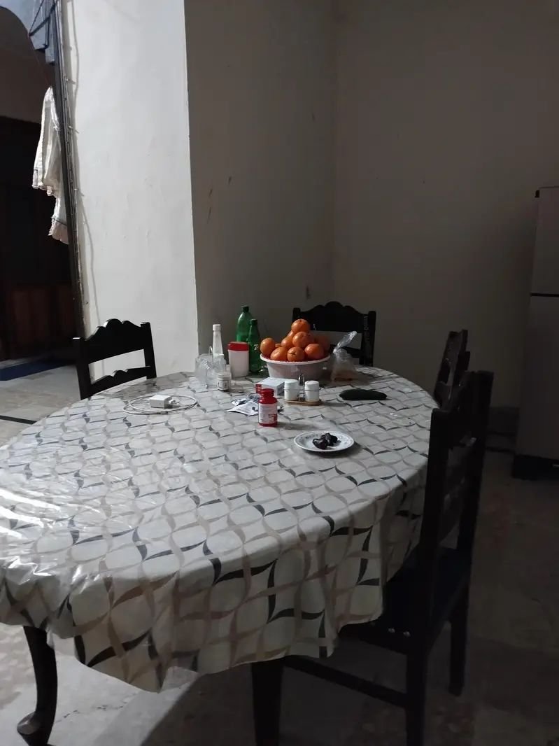 Dining table with chairs