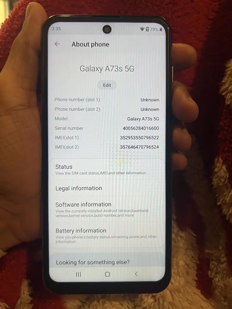 Samsung a73 non pta 5G