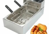 Imported 12L Electric Deep Fryer Heavy Duty Commercial Use Temperature