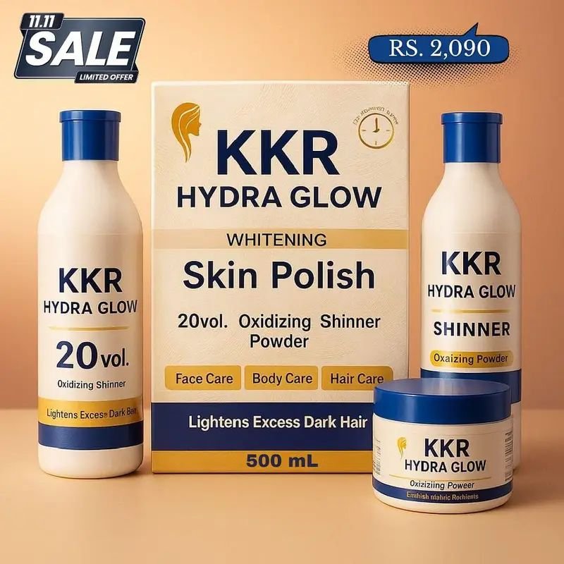 KKR Glow kit and facial treatment cream