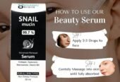 Organic Snail Serum 50ml – Hydration, Brightening & Anti-Aging