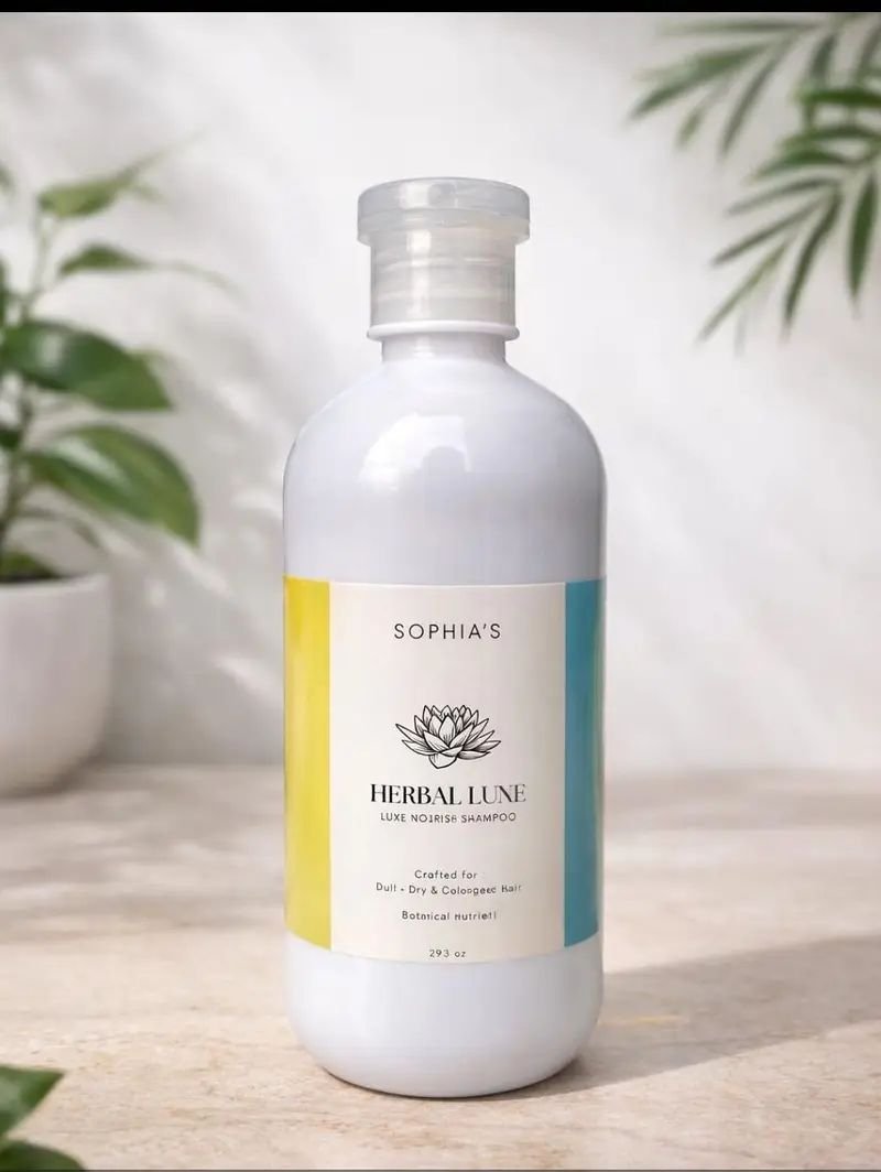 Home made herbal shampoo