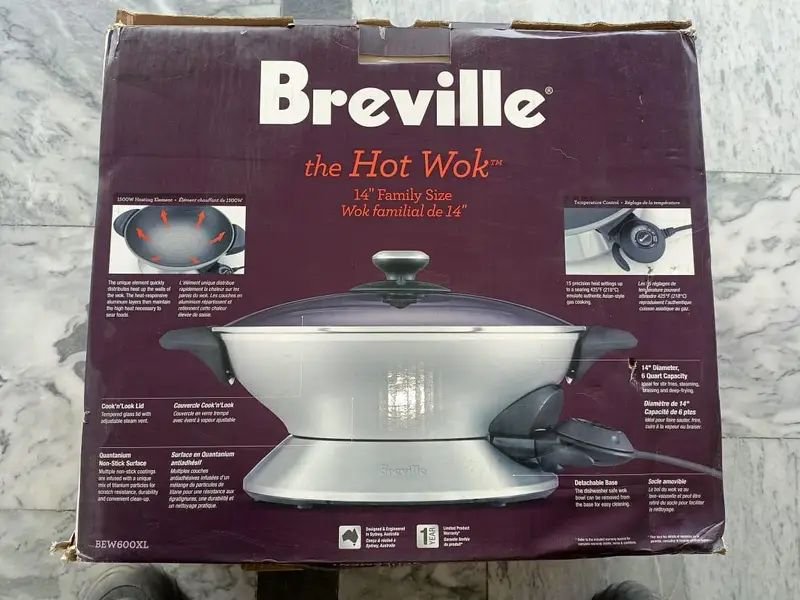 Breville the hot wok