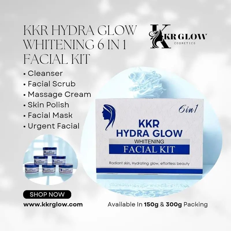 KKR Glow kit and facial treatment cream