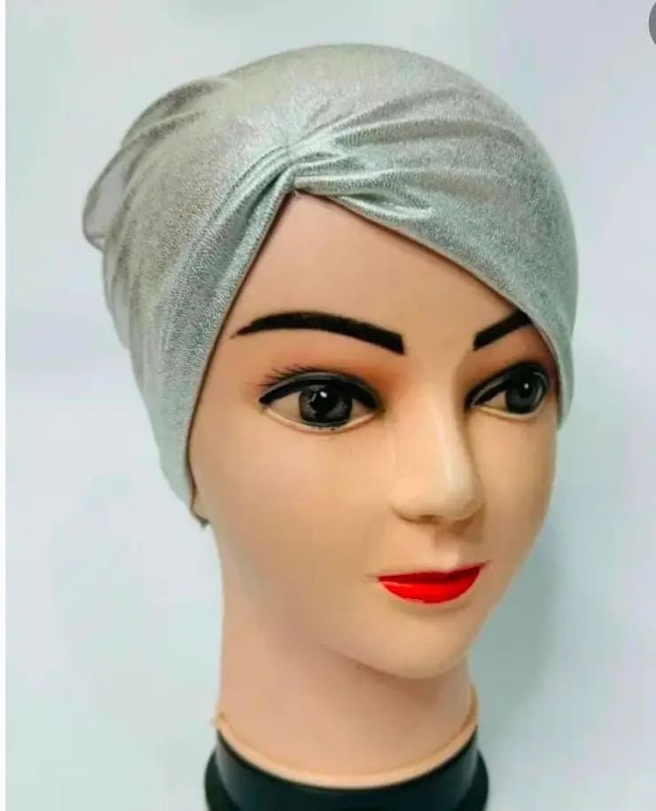 Side parting Hijab