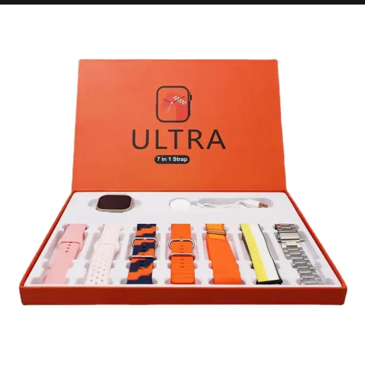 7 in 1 Ultra Smart Watch Premium Straps