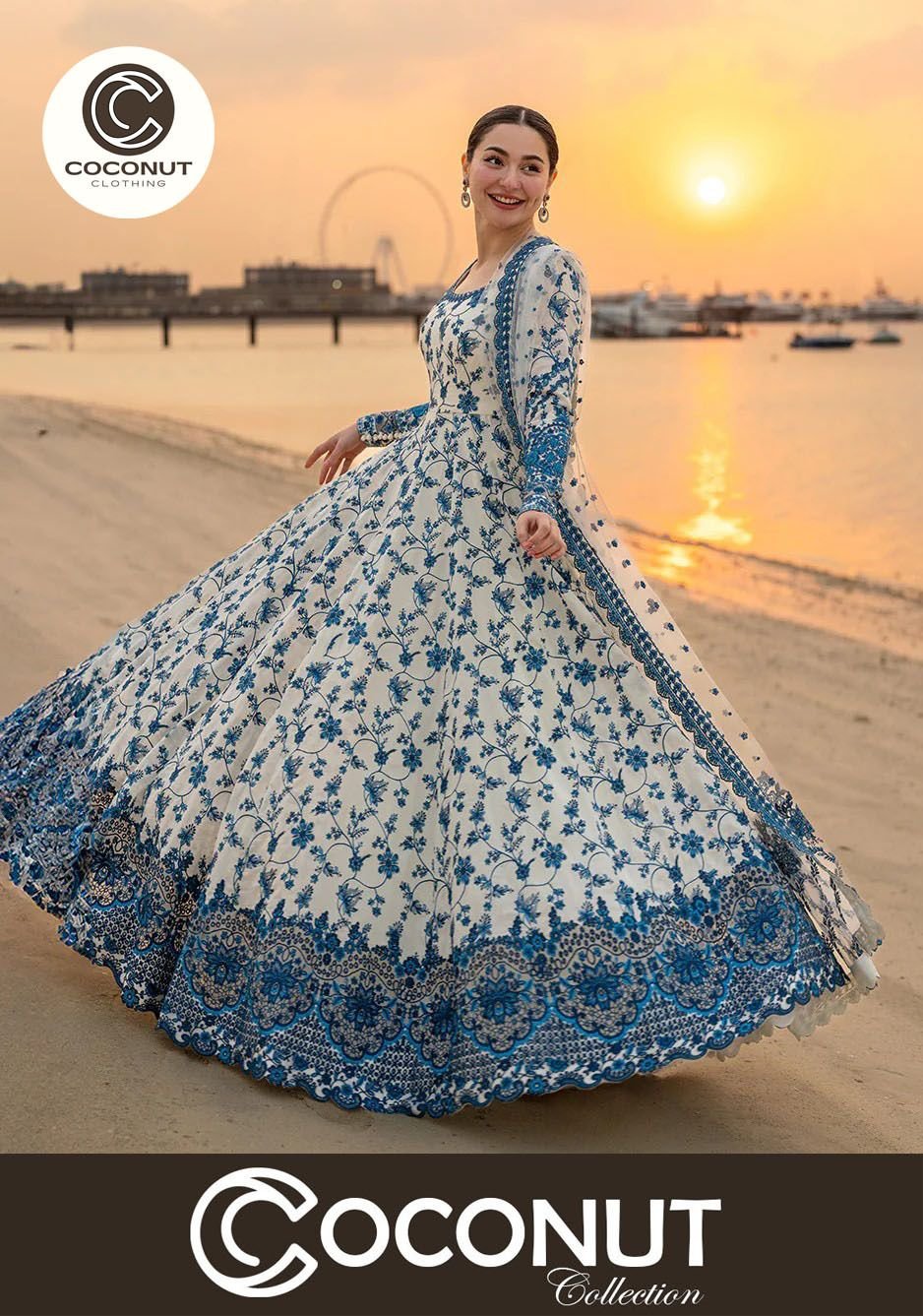 *Coconut Collection* “`VIRAL HANIA DIGITAL PRINT MAXI 3PCS“` 💙 Front & Back Allover Digital Printed Long Length Maxi With Neck Lace Digital Printed Chiffon Dupatta 3Pcs Size Measurement Chest 21 Maxi Length 52/53 *LONG LENGTH And Flair MAXI* *Flair 110 Inches* Stuff Swiss Lawn Trouser Length 37/ 38 Trouser Stuff *Crepe Georgette* Allover Digital Printed Dupatta Stuff *Chiffon* Price Rs: 3500/- *Real Pictures 😍😎