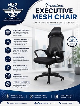 Computer Chairs – Revolving Office Chairs – Staff Chairs -Study Chair