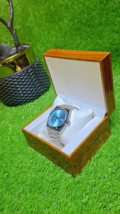 Luxury Tissot Light Blue Watch – Brand New Premium