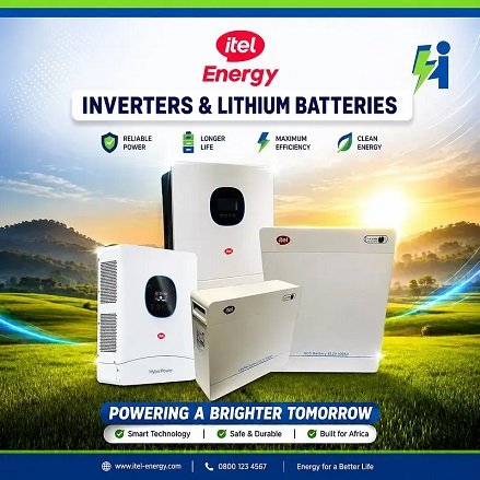 Itel 3KW 4KW Pro 6KW Pro 8KW 12KW Inverters , Battery Available