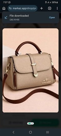 elegant hand and cross body bag