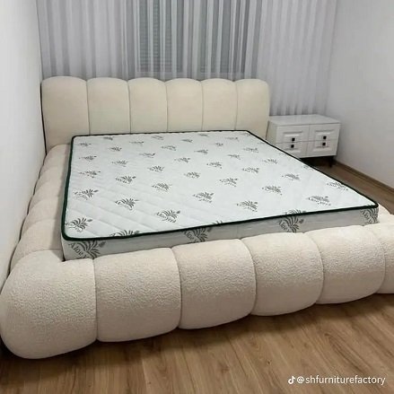 Bed Set/Double Bed/King Size Bed/Poshish Bed/Wooden Bed/Bubble Bed Set