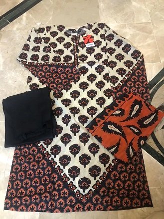 Original Alkaram stitched 3pcs