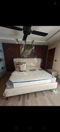 Luxury King Size – Bed Set with Premium Mattress . Modern Design DHA Defence, Lahore