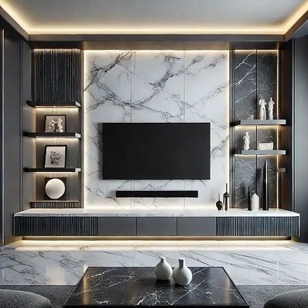 Wall paper – Media Wall – Pvc Panel – Kitchen – Bed – Blind – Wardrobe