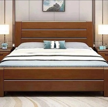 Bed/Double bed/single bed/king size bed/wooden bed/polish bed