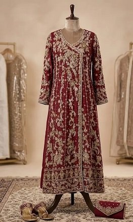 Brand New Farshi Lehenga for Bride | Luxury Bridal Farshi Lehenga |