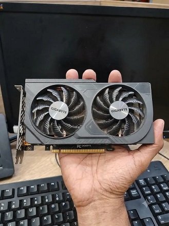 RTX 4060 OC Edition Dual Fan/8GB Graphics Card/ International Warranty